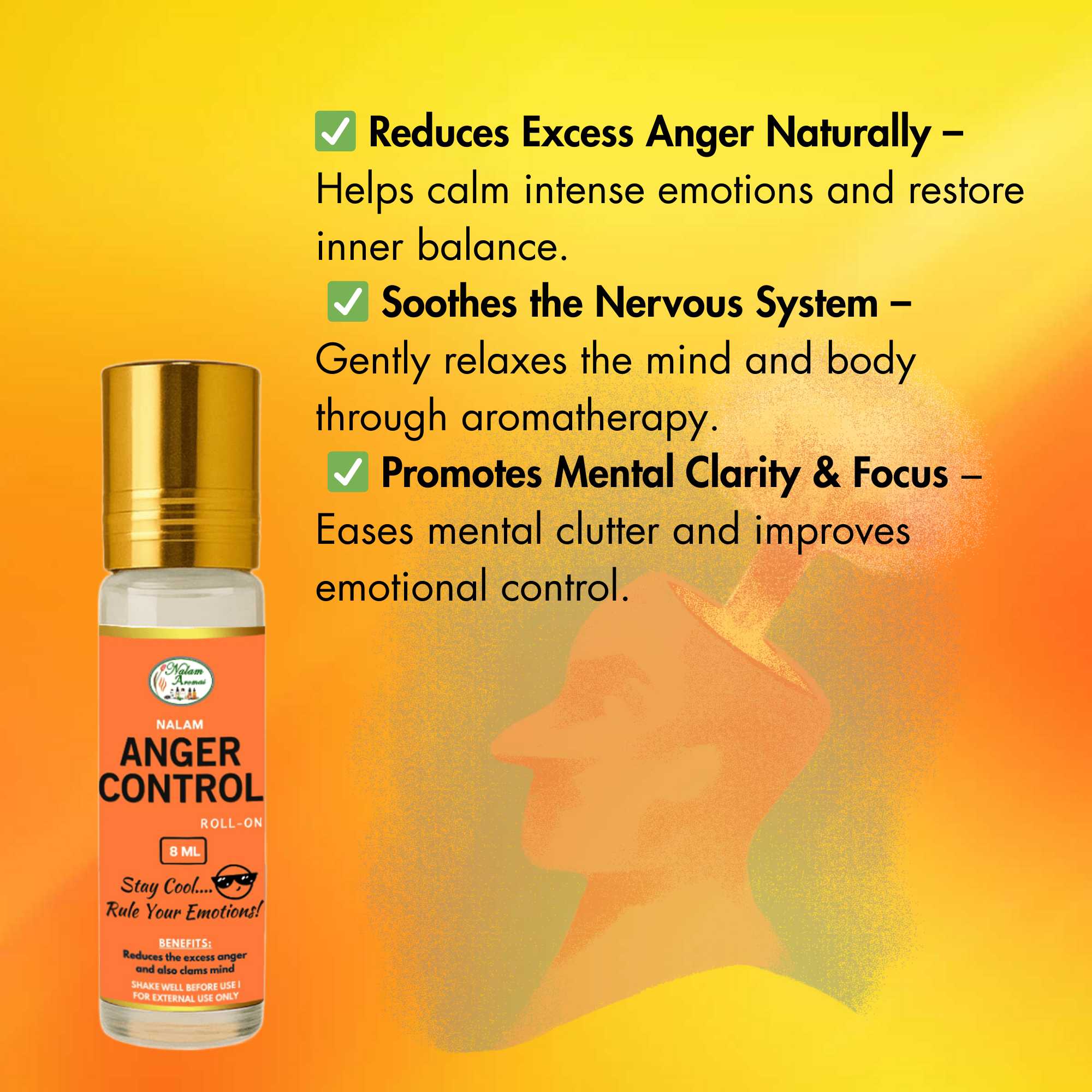 Anger control roll on – NalamAromas